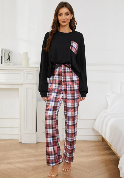 Pyjama Carreaux Classique Femme