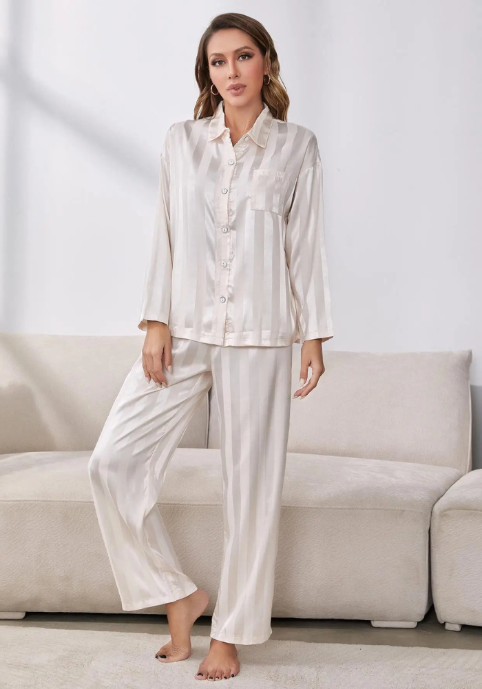 Pyjama Blanc Femme pas cher