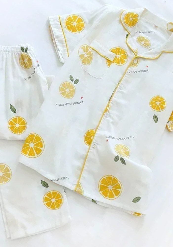 Pyjama Citron Femme