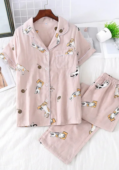Pyjama Chat Femme