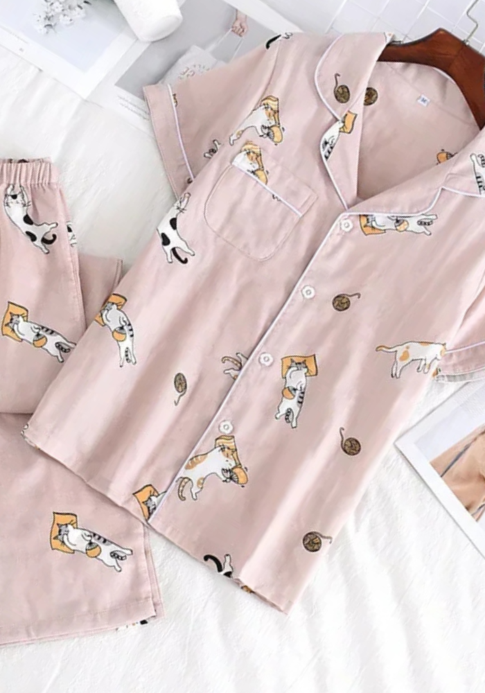 Pyjama Chat Femme