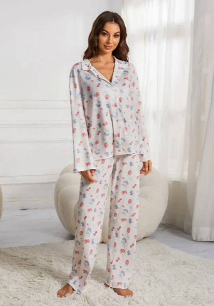 Pyjama Femme Fruit Rouge