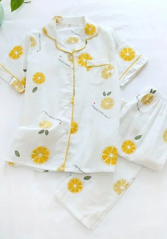 Pyjama Citron Femme