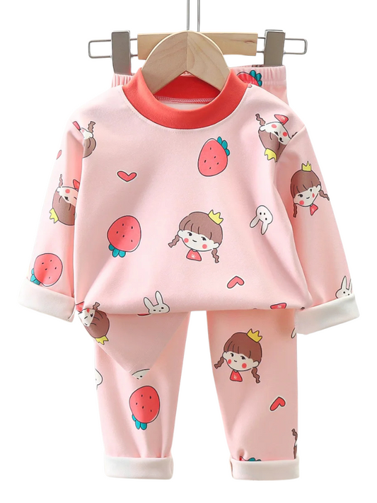 Pyjama Fille Fraise