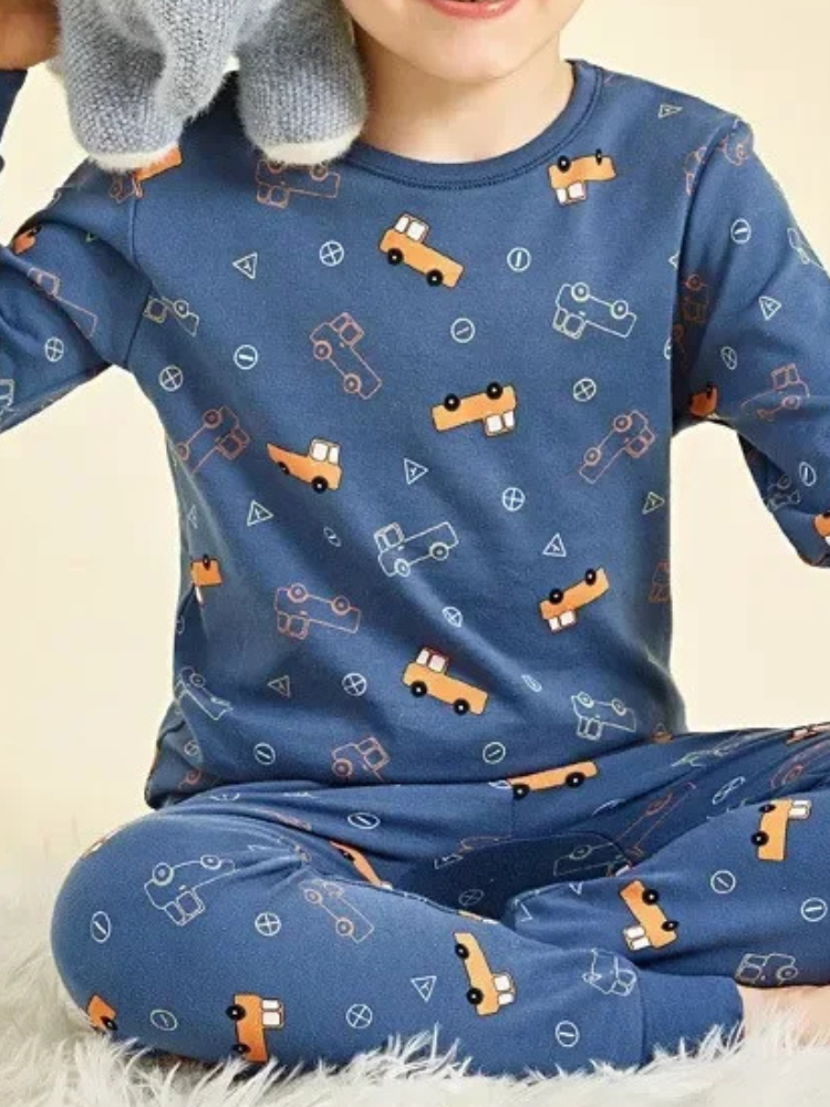 Pyjama Enfant Bleu Voiture