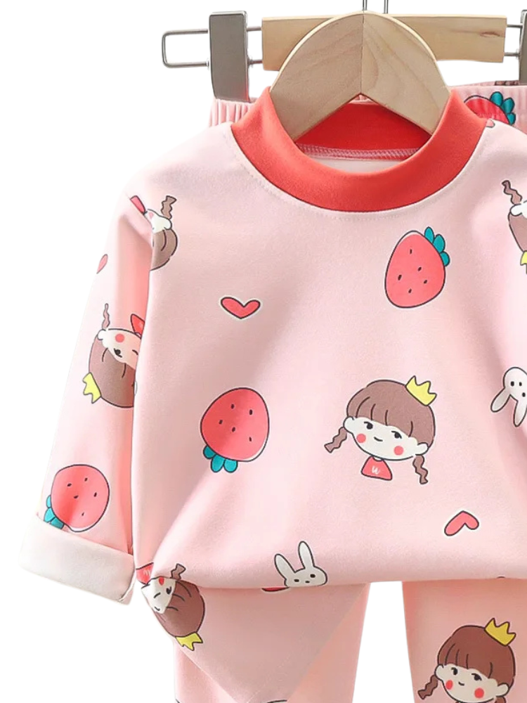 Pyjama Fille Fraise