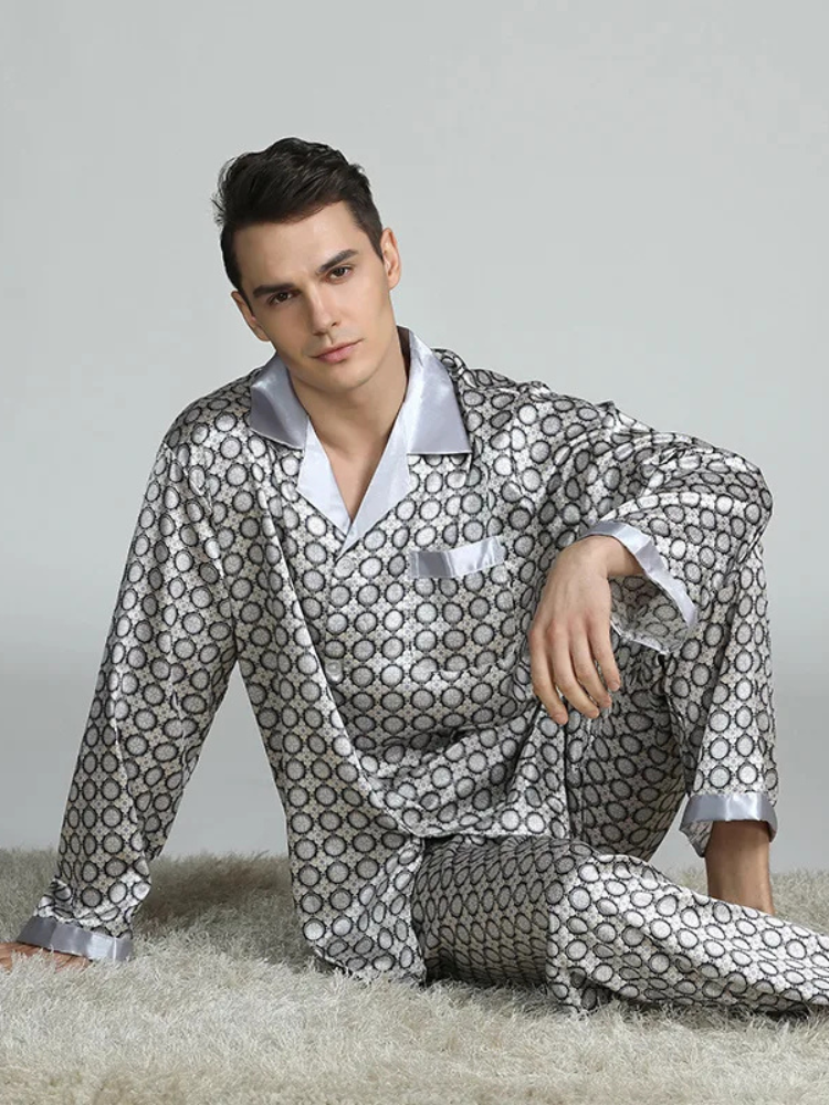 Pyjama Homme Satin Luxe