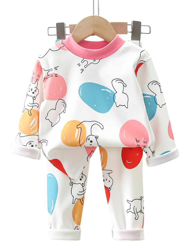 Pyjama Enfant Chat Ballons