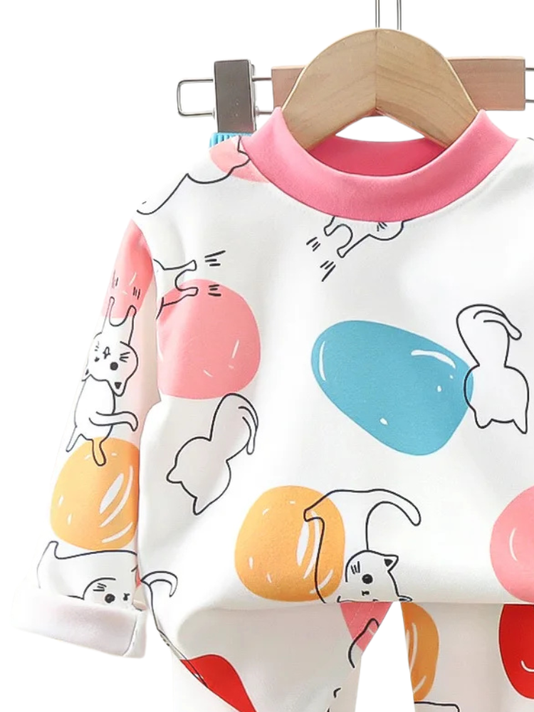 Pyjama Enfant Chat Ballons