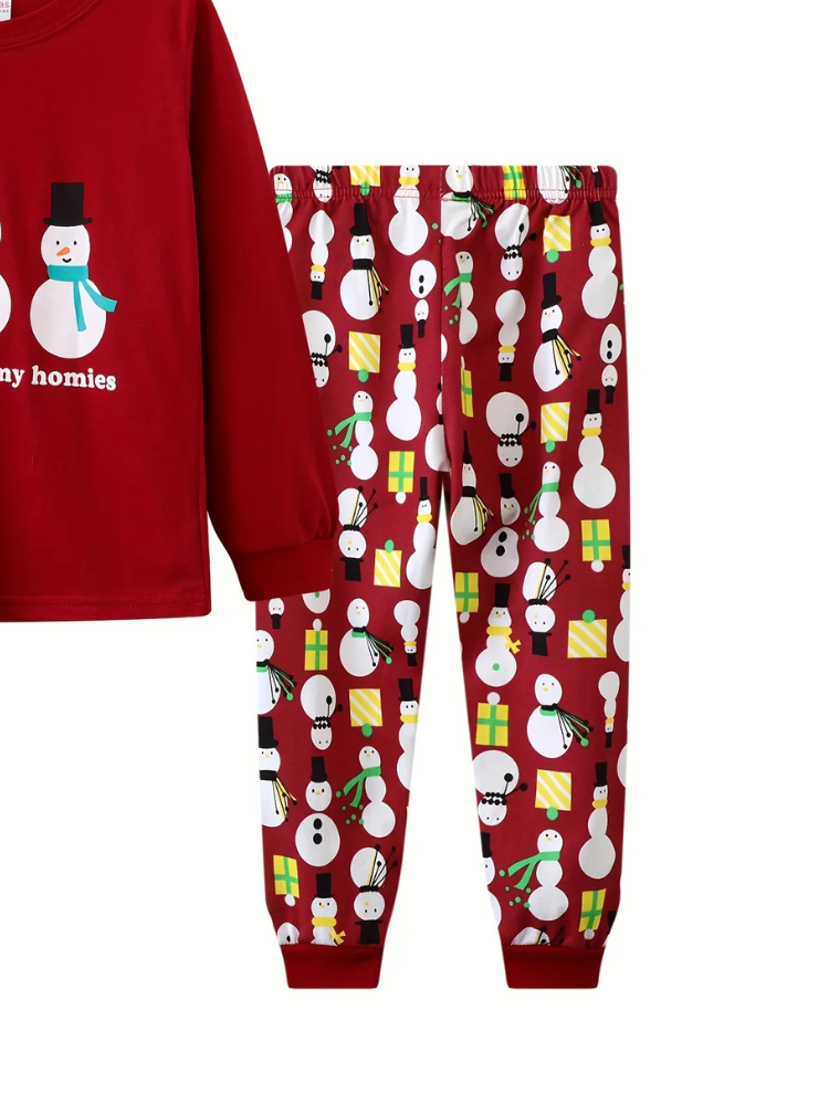 Pyjama de Noël Bonhomme de Neige