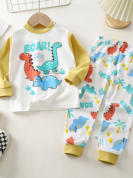 Pyjama Enfant Dessin Dinosaure