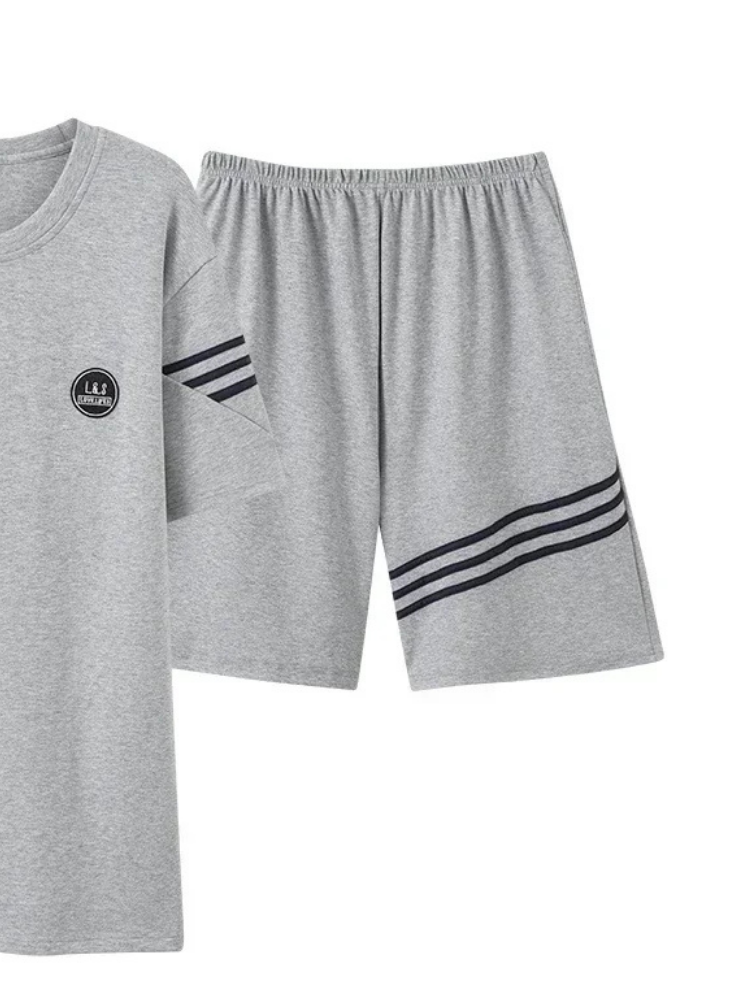 Pyjama Short Gris