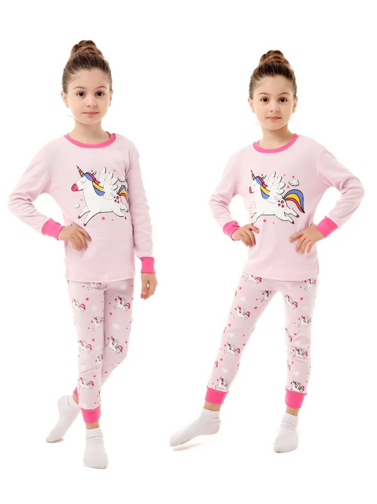 Pyjama Licorne Rose Fille