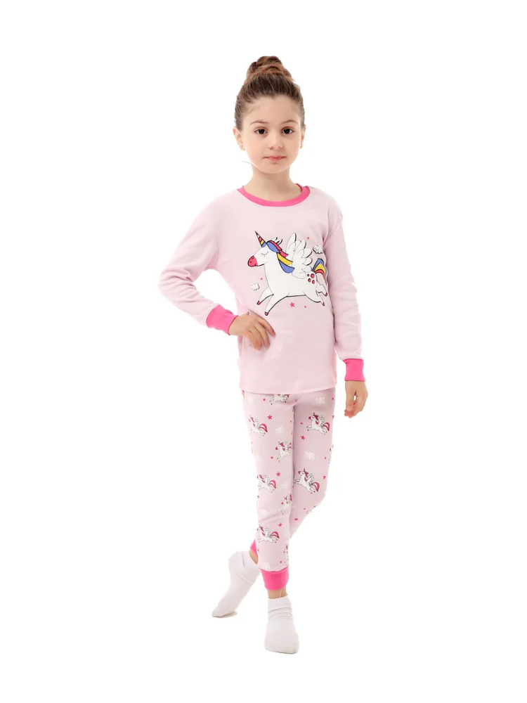 Pyjama Licorne Rose Fille