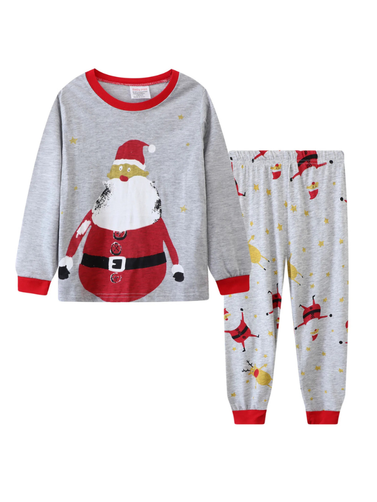 Pyjama de Noël Enfant gris