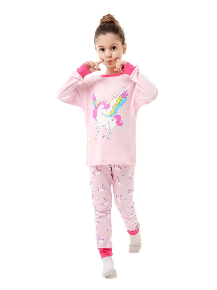 Pyjama Licorne Fille Coloré