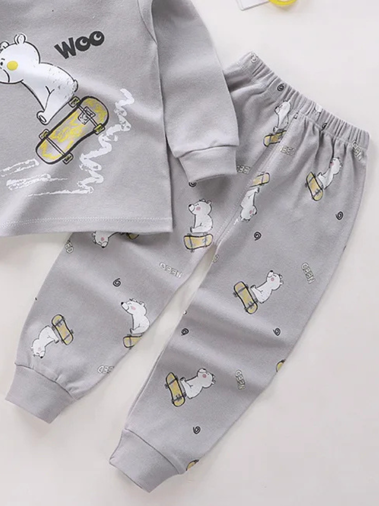 Pyjama Enfant Skate gris