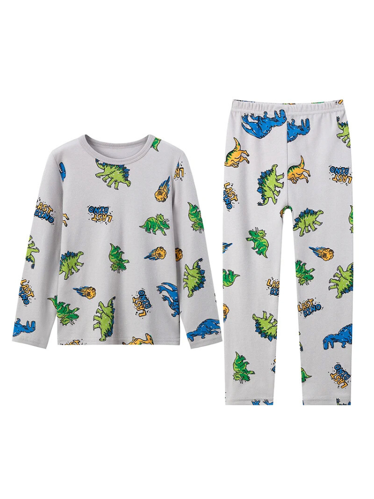 Pyjama Garçon Dino Gris