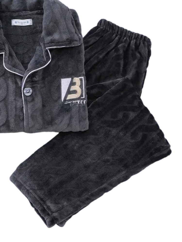 Pyjama Polaire Anthracite