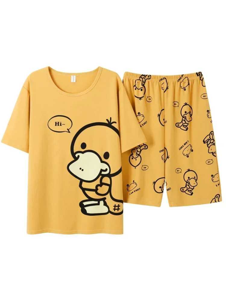 Pyjama Short Homme Canard