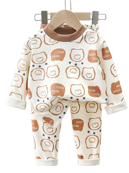 Pyjama Enfant ours marron