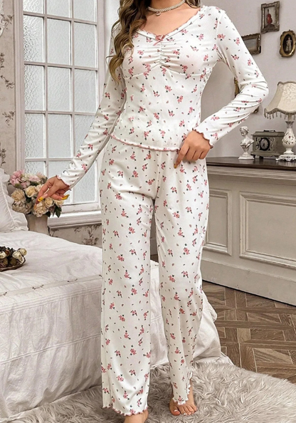 Pyjama Fleuri Femme