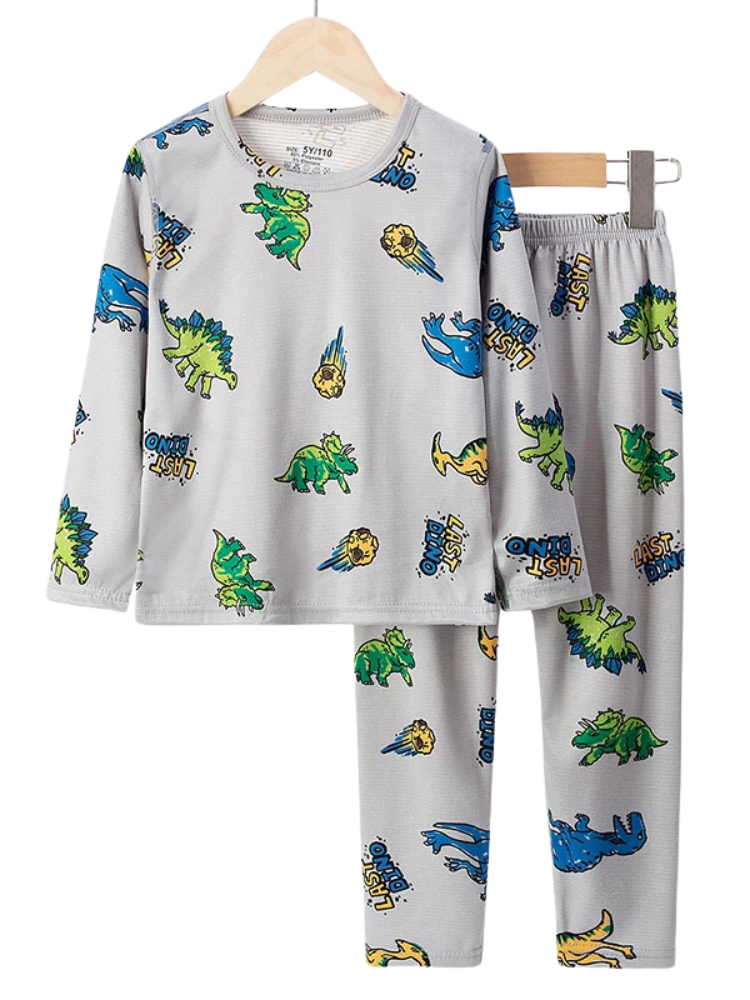 Pyjama Garçon Dino Gris