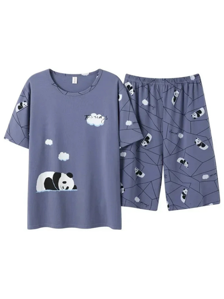 Pyjama Short Homme Panda