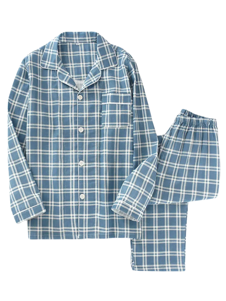 Pyjama Homme Manches Longues