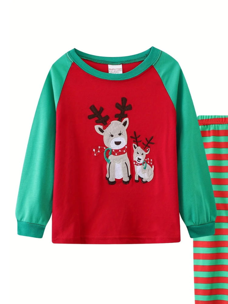 Pyjama de Noël Enfant cerf