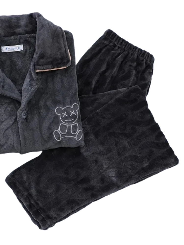 Pyjama Polaire Ours Noir